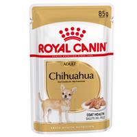 Royal Canin Chihuahua Adult - ako doplnok: mokré krmivo 24 x 85 g Royal Canin Breed Chihuahua