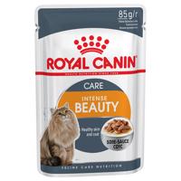 Royal Canin Hair & Skin Care - ako doplnok: mokré krmivo 12 x 85 g Royal Canin Intense Beauty v omáčke