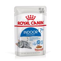 Royal Canin Indoor Sterilised 7+ v omáčke - 12 x 85 g