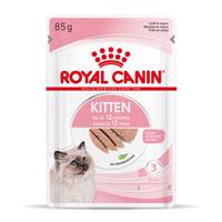 Royal Canin Kitten - ako doplnok: mokré krmivo 12 x 85 g Royal Canin Kitten mousse