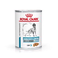 Royal Canin Veterinary Canine Sensitivity Control kuracie s ryžou Mousse - 12 x 410 g