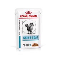 Royal Canin Veterinary Feline Skin & Coat v omáčke - 12 x 85 g