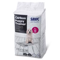 Savic Puppy Trainer Pads s aktívnym uhlím - Large: D 60 x Š 45 cm, 50 kusov