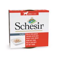 Schesir 6 x 150 g - kuracie s hovädzím