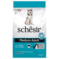 Schesir Dog Medium Adult s rybami - 3 kg