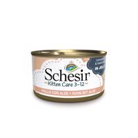 Schesir Kitten v želé 6 x 85 g - kuracie s aloe 24 x 85 g