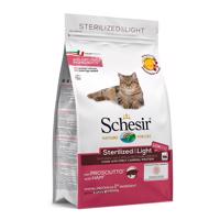 Schesir Sterilised & Light so šunkou - 1,5 kg