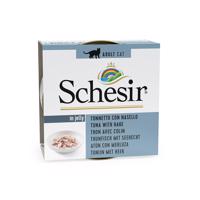 Schesir v želé 12 x 85 g - tuniak a morská šťuka