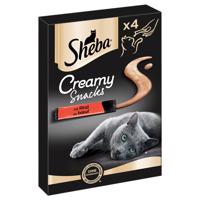 Sheba Creamy Snacks - hovädzie (4 x 12 g)