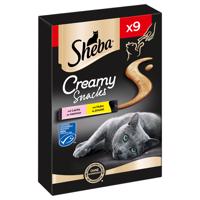 Sheba Creamy Snacks - kuracie a losos (18 x 12 g)