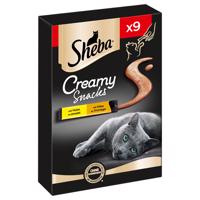 Sheba Creamy Snacks - kuracie a syr (18 x 12 g)