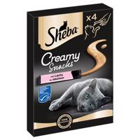 Sheba Creamy Snacks - losos (4 x 12 g)