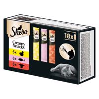 Sheba Creamy Snacks multibalenie - 18 x 12 g