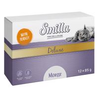 Smilla Deluxe Mousse 12 x 85 g - morčacie s bazalkou