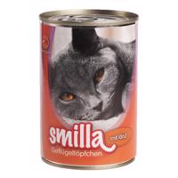 Smilla hydinová konzerva 24 x 400 g - jemné hydinové mäso s hovädzím