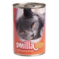 Smilla hydinová konzerva 24 x 400 g - jemné hydinové mäso s hydinovými srdiečkami