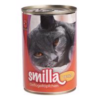 Smilla hydinová konzerva 24 x 400 g - jemné hydinové mäso s rybou