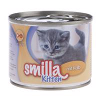 Smilla Kitten 24 x 200 g - teľacie