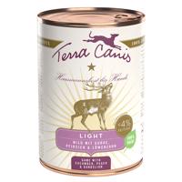 Terra Canis Light 6 x 400 g - Divina s uhorkou, broskyňou a púpavou