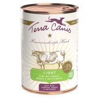 Terra Canis Light 6 x 400 g - Hovädzie s tekvicou, mangom a artičokmi