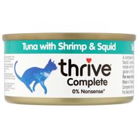 Thrive Complete 6 x 75 g - Tuniak s krevetami a kalamármi