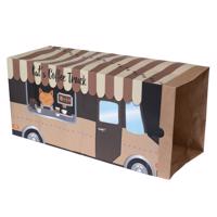 TIAKI Coffee Truck papierový tunel pre mačky - D 60× Š 22 × V27cm