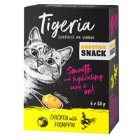 Tigeria Smoothie Snack, 6 x 50 g - 15 % zľava - kuracie s tekvicou