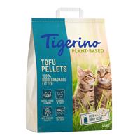 Tigerino Plant-Based podstielka - 10 % zľava - Plant-Based Tofu podstielka pre mačky – mliečna vôňa  4,6 kg