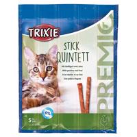 Trixie PREMIO Stick Quintet - s hydinou a pečeňou (10 x 5 g)