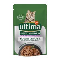 Ultima Cat Expert Nutrition, 4 balenia - 3 + 1 balenie zadarmo - Beef & Salmon