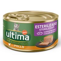 Ultima Cat Fit & Delicious Sterilized 24 × 85 g - kuracie