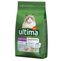 Ultima Cat granule, 2 balenia - 20% zľava -  Hairball Trout (2 x 1,5 kg)