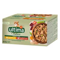 Ultima Cat Nature Paté 40 × 85 g - kuracie a hovädzie