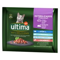 Ultima Cat Sterilized 48 x 85 g - rybí výber