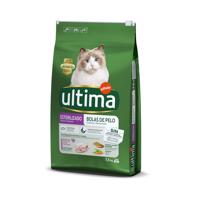 Ultima Cat Sterilized Hairball - výhodné balenie: 2 x 7,5 kg