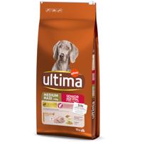 Ultima Dog granuly, 2 balenia - 25 % zľava - Medium / Maxi Senior Chicken (2 x  12 kg)