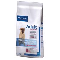 Virbac Veterinary HPM Adult Sensitive kastrovaný pes veľký a stredný - Ekonomické balenie: 2 x 12 kg