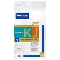 Virbac Veterinary HPM Cat Advanced Kidney & Joint Support KJ3 - výhodné balenie: 2 x 3 kg