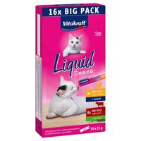 Vitakraft Cat Liquid-Snack Multipack - 16 x 15 g