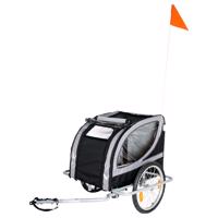 Vozík za bicykel No Limit Doggy Liner Deluxe - D 148 x Š 90 x V 88 cm / do 50 kg