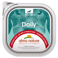 Výhodné balenie Almo Nature Daily 18 × 300 g - hovädzie a zemiaky