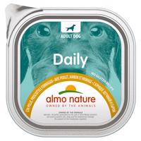 Výhodné balenie Almo Nature Daily 18 × 300 g - kuracie, šunka a syr