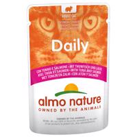 Výhodné balenie Almo Nature Daily Menu 12 x 70 g - Tuniak a losos