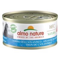 Výhodné balenie Almo Nature HFC Natural 12 x 70 g - atlantický tuniak