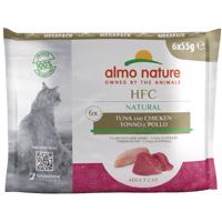 Výhodné balenie Almo Nature HFC Natural kapsičky 24 x 55 g  - tuniak a kuracie