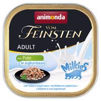 Výhodné balenie animonda Vom Feinsten Adult Milkies v omáčke 32 x 100 g - morčacie v jogurtovej omáčke