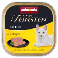 Výhodné balenie Animonda vom Feinsten Kitten, 36 x 100 g - hydinové mäso