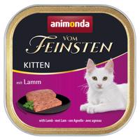 Výhodné balenie Animonda vom Feinsten Kitten, 36 x 100 g - jahňacie mäso