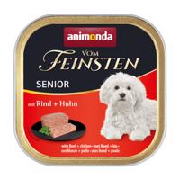 Výhodné balenie Animonda vom Feinsten Senior 24 x 150 g - hovädzie & kuracie