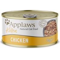 Výhodné balenie Applaws Kitten 24 x 70 g - kuracie prsia